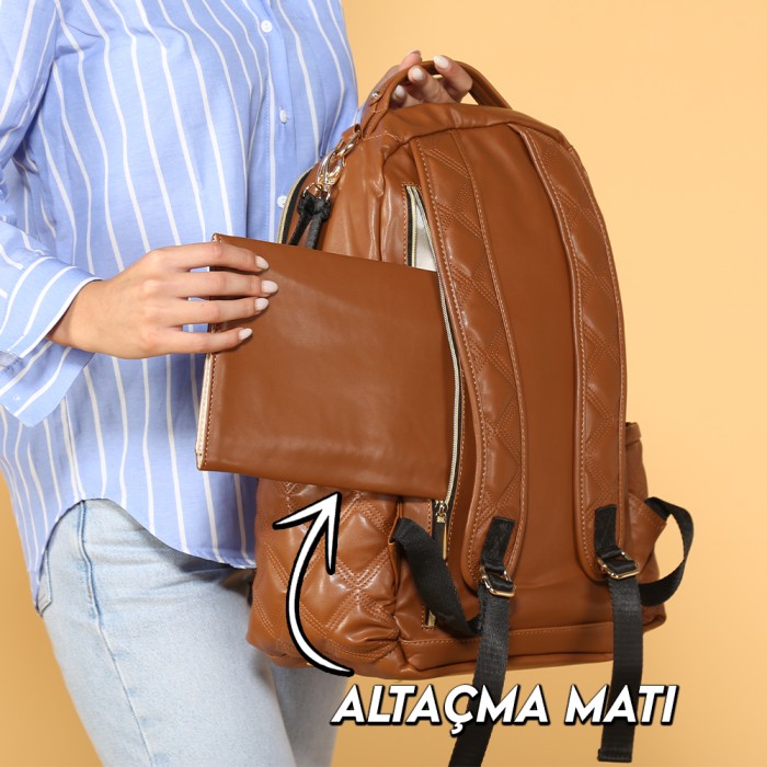 MY Collection - Deri Anne Bebek Bakım Çantaları