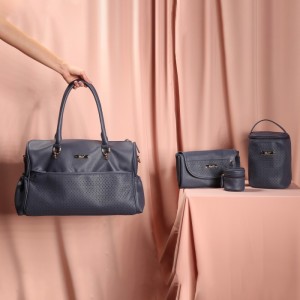 MY Collection 7220 Hestia Anne Bebek Bakım Çanta Seti  - LACİVERT/NAVY BLUE