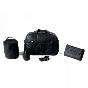 MY Collection 7170 Candy Anne Bebek Bakım Çanta Seti  - SİYAH / BLACK