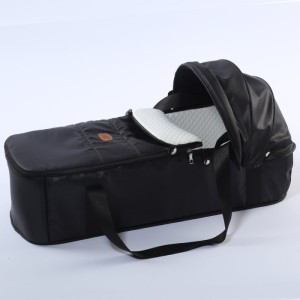 MY Collection 6060 Flora Portbebe Ana Kucağı Bebek Taşıma Çantası - SİYAH / BLACK