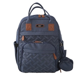 MY Collection 6690 Lucky Keten Anne Bebek Bakım Sırt Çantası - LACİVERT/NAVY BLUE