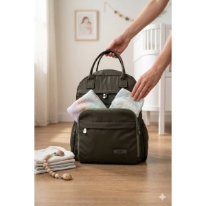 7380 - VİLDA SIRT ÇANTASI - HAKİ / KHAKI